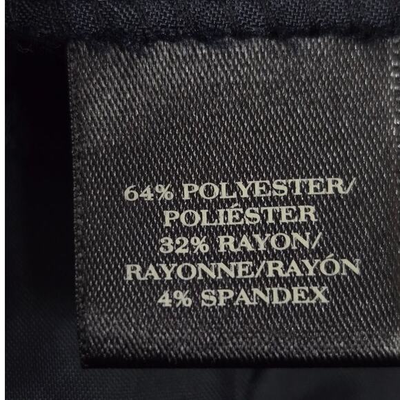 Ann Taylor Navy Windowpane‎ Plaid Pants – Size 4 - Picture 7 of 8